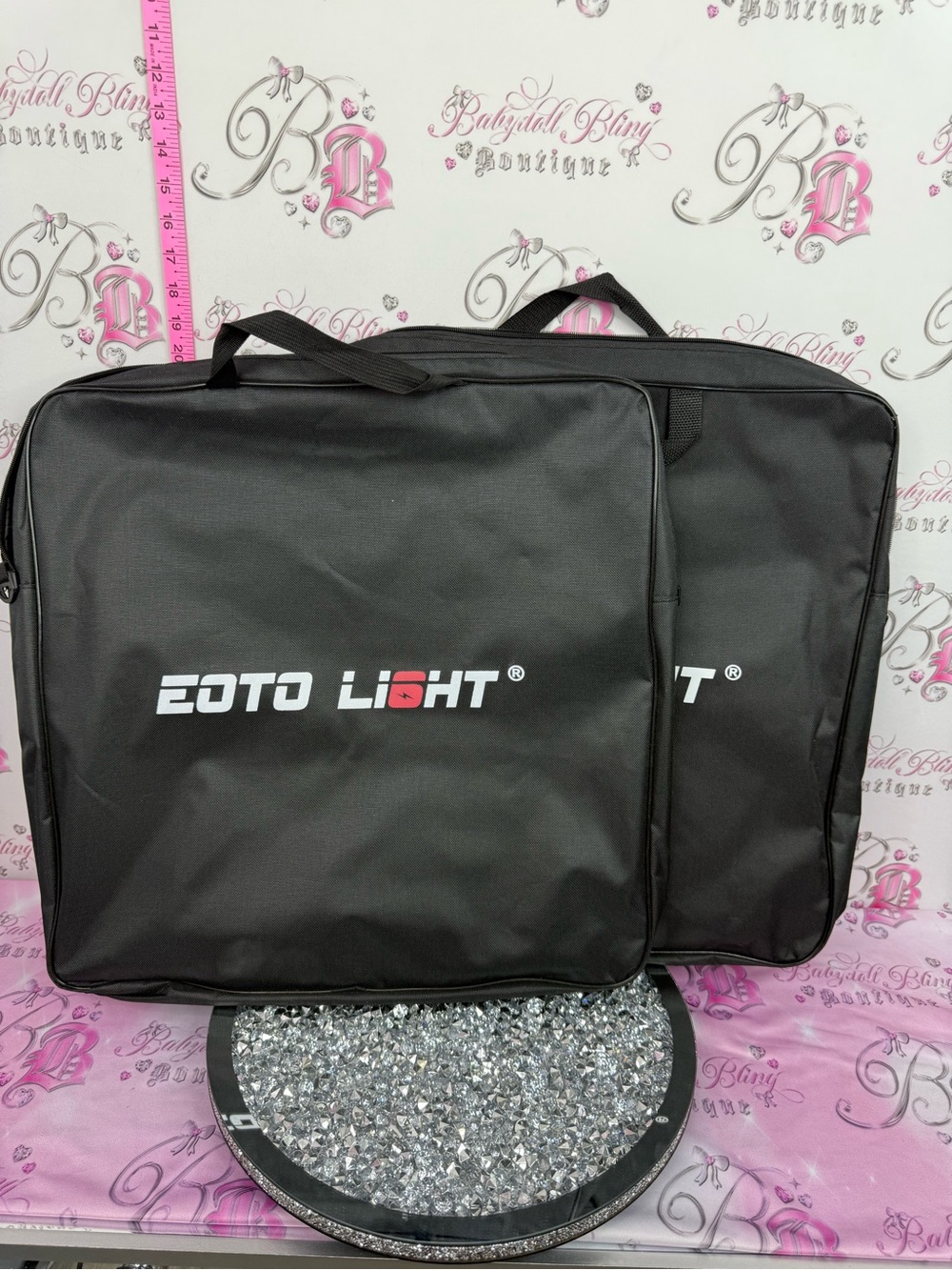 EOTO LIGHT ring light carry case Black Carrying Bags - Pair